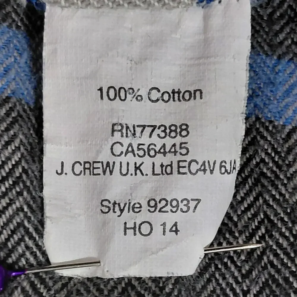 J. Crew fit tip